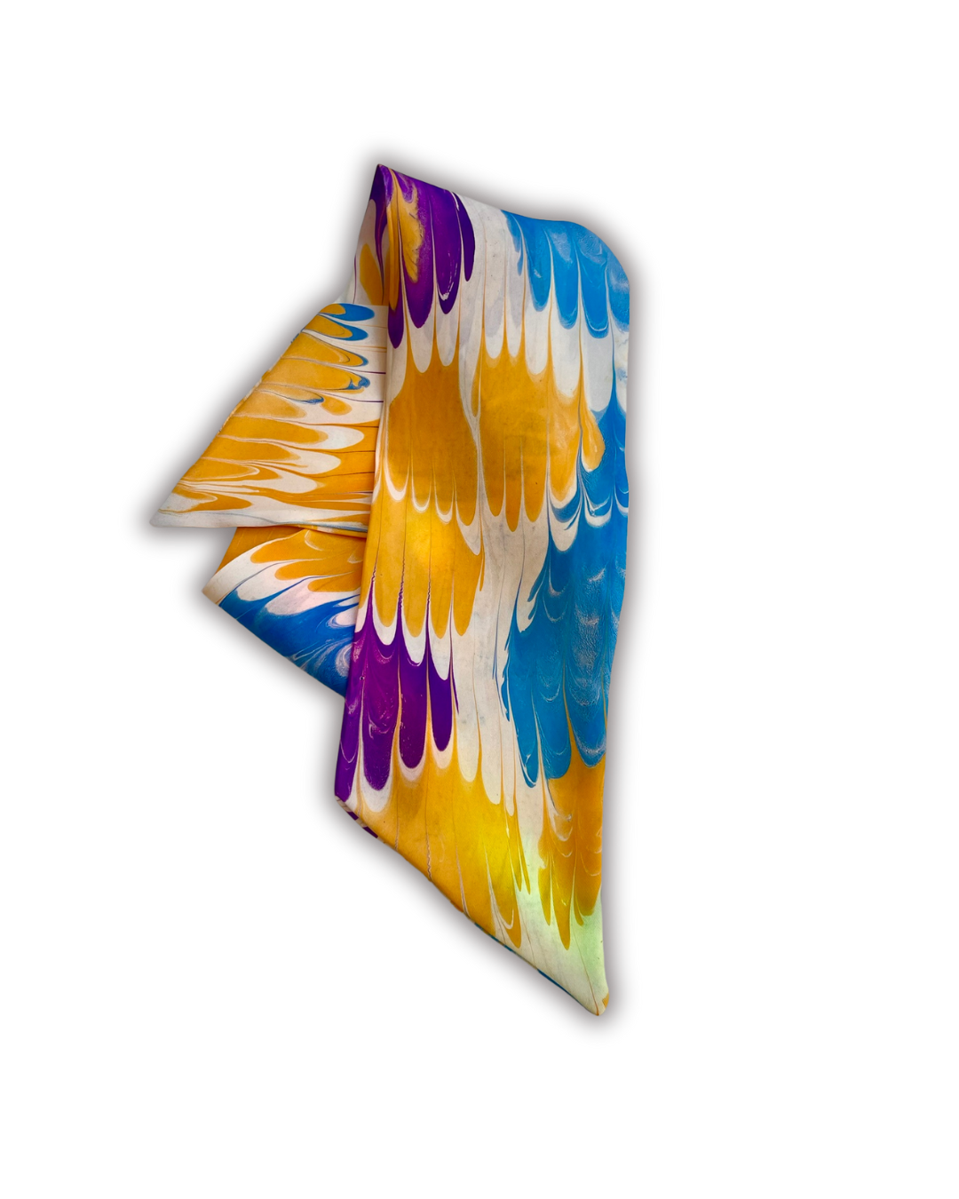 PARADISE Marbled Silk Scarf