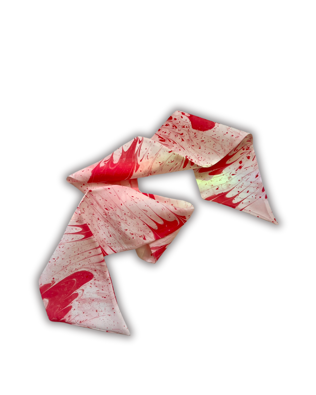 FAIRYFLOSS Marbled Silk Scarf