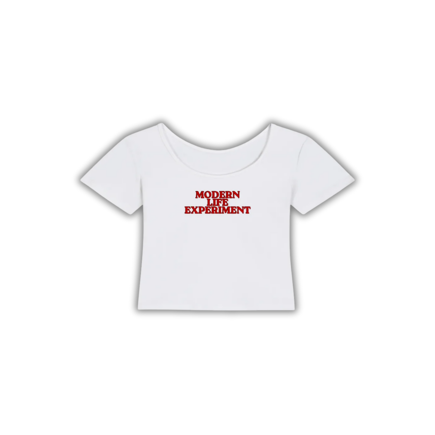MLE Baby Tee - White