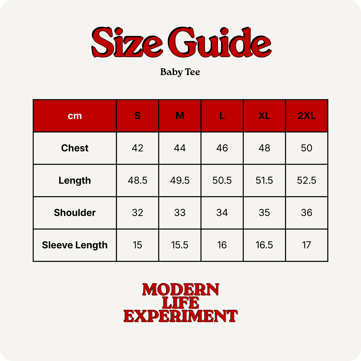 MLE Baby Tee - White